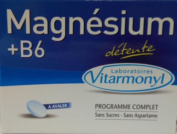 Vitarmonyl Magnésium + B6